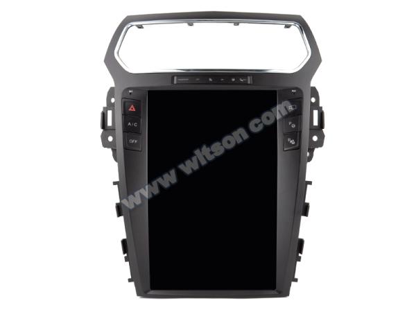 12.1 Screen Tesla Vertical Android Screen For Ford Explorer 2016-2019 Car Multimedia Stereo GPS Carplay Player