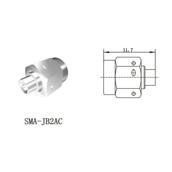 Light Weight SMA RF Connector Male Plug Solder RF Coax Connector