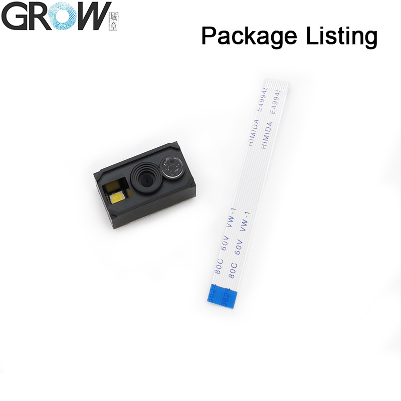 GROW GM77-S 640*480CMOS DC3.3V USB UART Интерфейс 1D 2D штрих-код Qr-код Сканерный модуль Читатель паспортного кода Читаемый Arduino