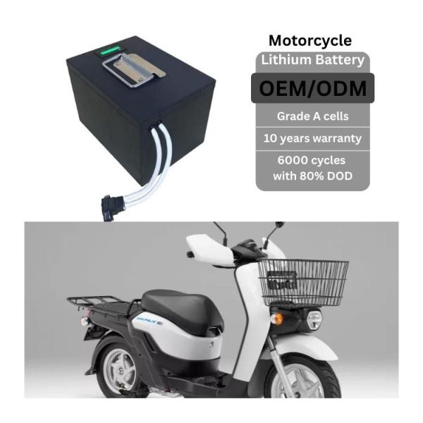 6000 Cycles Electric Motorcycle Lithium Battery Motorcycle Lifepo4 Battery 48v30ah