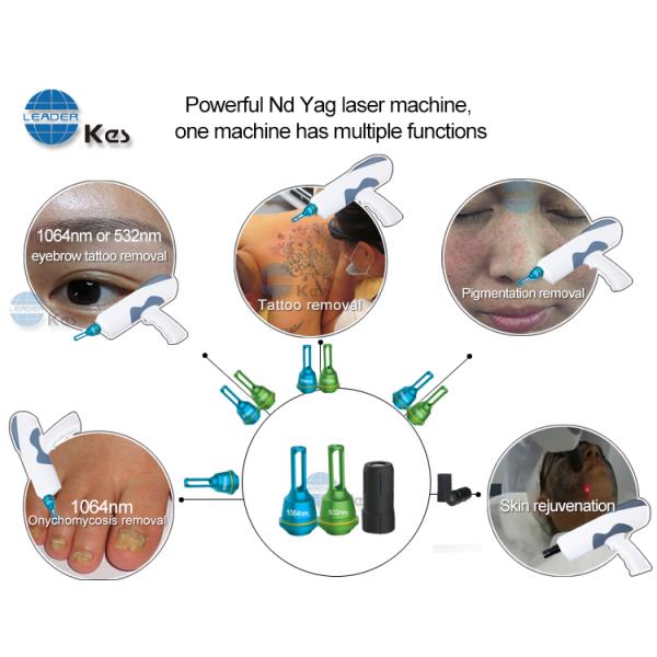 1600Mj ND YAG Laser Laser Eyeliner Washing Eyebrow Removal Tatoo Removal with Medical CE approved