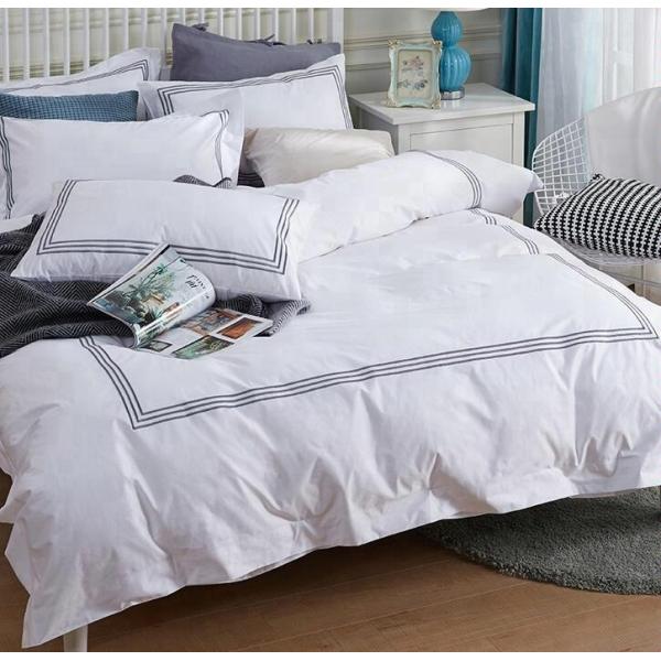 60 Count Pure Clothes Cotton Bedding Set for Comfortable Sleep in Hotels