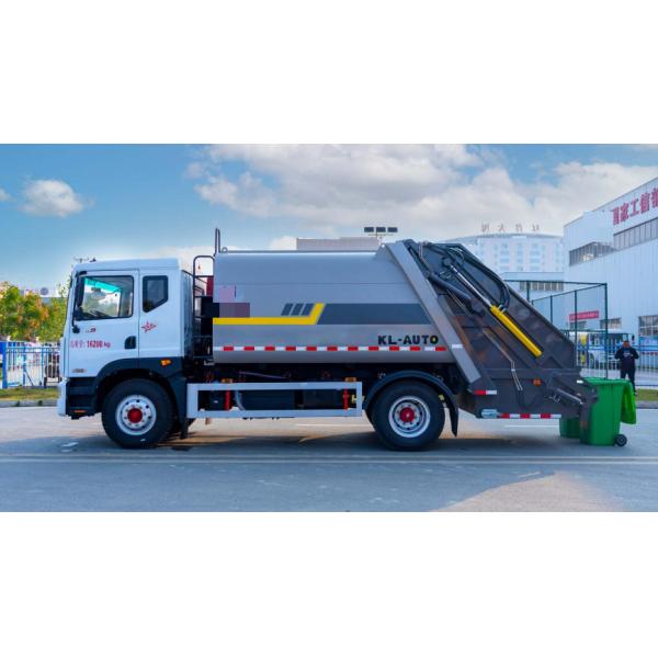 Dongfeng 13-Square Сжатая мусоровалка Заднее приводное топливо Дизель 4 × 2 Ручная коробка передач