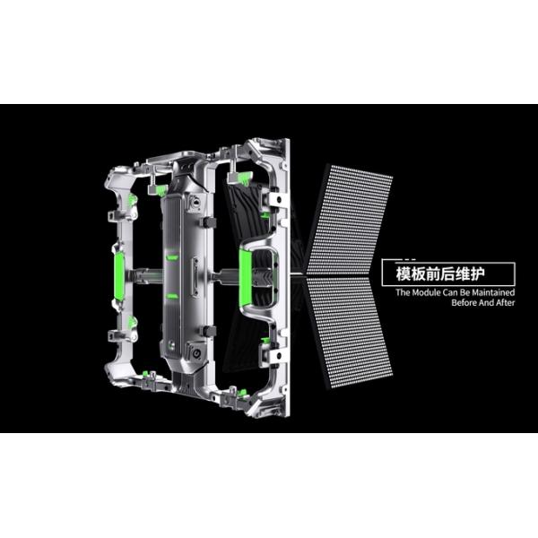 Многоцелевой IP43 арендный внутренний светодиодный дисплей P2.6mm P2.9mm 500x500mm