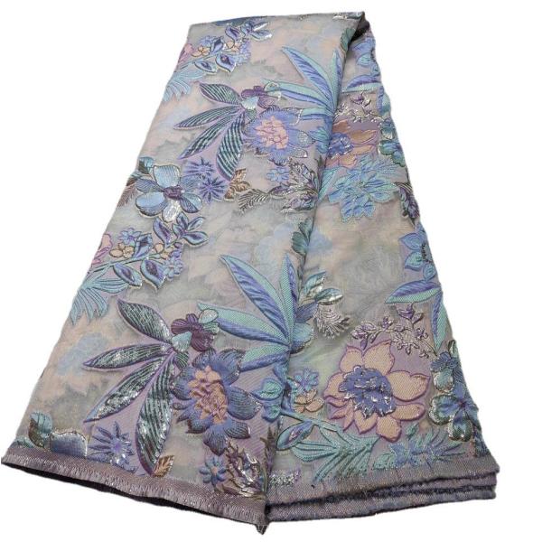 2023 jacquard damask design brocade fabrics with floral patterns ideal for resale by clothing and textile stores for wedding dre