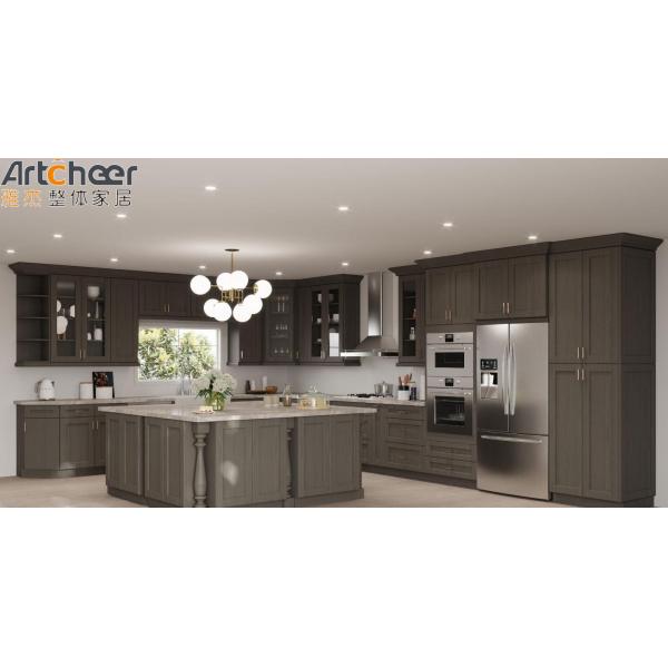 Современный деревянный кухонный шкаф для устойчивого ремонта кухни