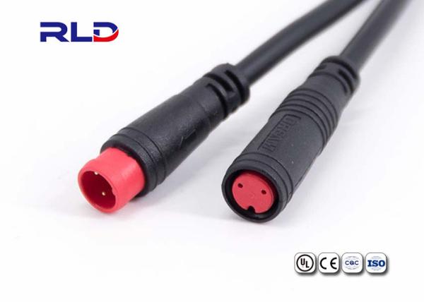 IP65 Electric Bike Connectors 3 Pin Male Female Waterproof Cable Wire Connector
