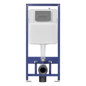 Behind Wall Concealed Wc Cistern With Wall Hung Frame ISO9000 Certified