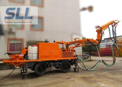 Full Automatic Concrete Spraying Machine With Remote Control Four Wheel Drive