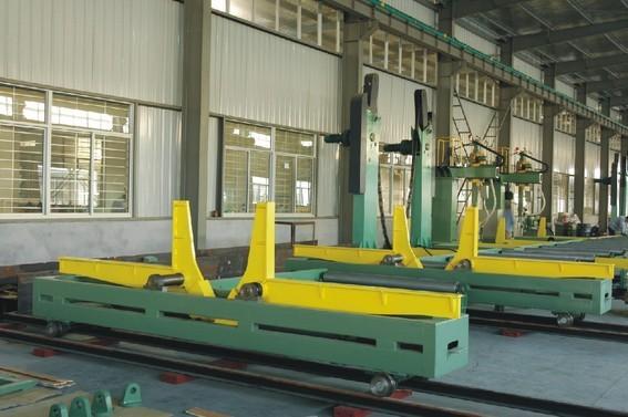 ISO9000 CE Certified Hydraulic 90 Degree Overturning Machine for Heavy Duty H beam Chanding its Position