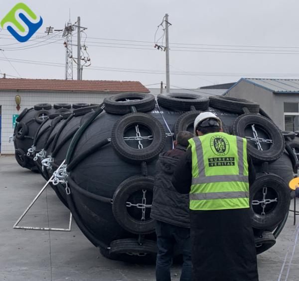 Floating CTN Type Marine Ship Rubber Defense Bumper Yokohama Pneumatic Fender