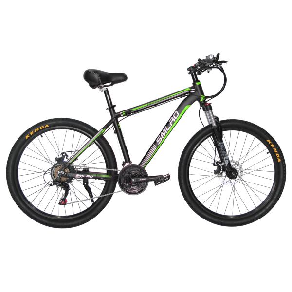 26 Aluminum Alloy Mountain Bike SMLRO MF-TZ21 Freewheel With KENDA Tire