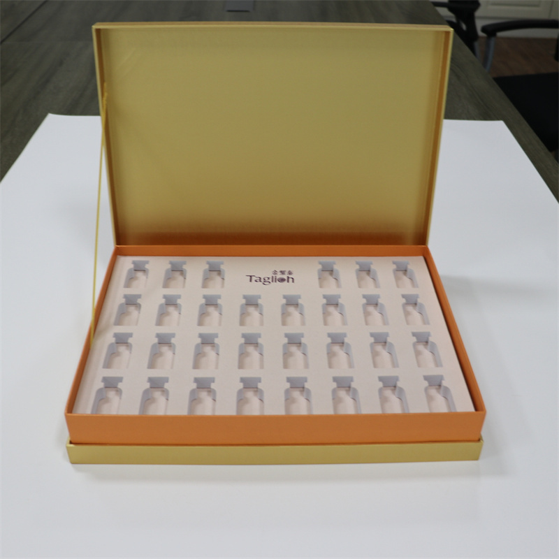 Partitioned Paper Packaging Box Premium Custom Divided Compartment Multi Cell Storage Gift Container