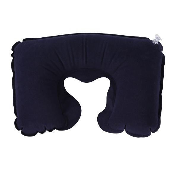 Versatile PVC U-shaped Travel Pillow for Neck Pain Relief on Flights and Lunch Breaks