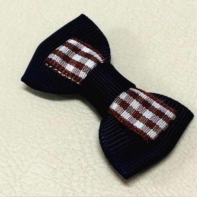 Tuxedo Solid Grosgrain Ribbon Bow Crafts Formal Occasion Use For Men