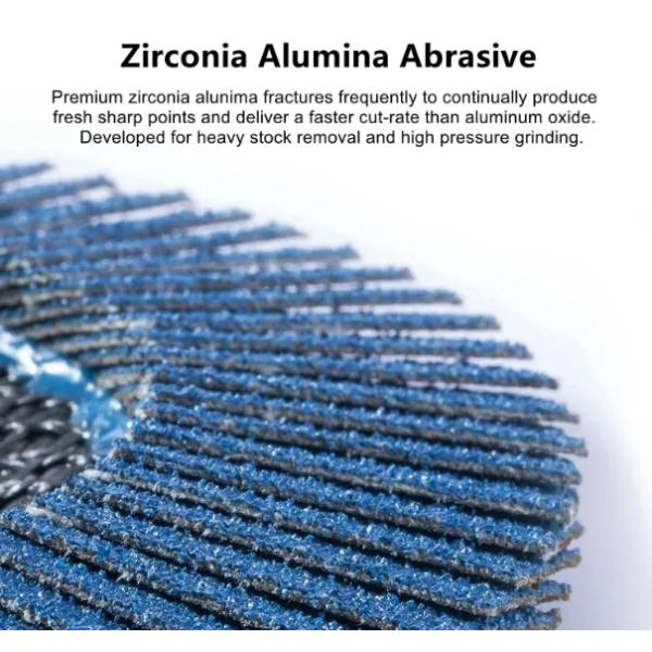 Abrasive Tools Manufacturer 4inch Aluminum Oxide Flap Disk Sanding Disc for Stainless Steel Metal Polishing