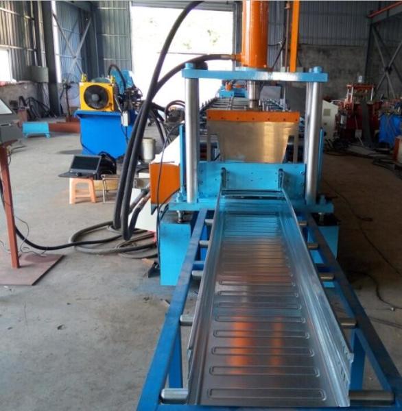 Easy Operation Trench Cable Tray Roll Forming Machine 22KW 600MM Width SGS