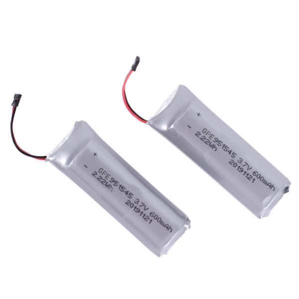 Блок батарей 600mah 3.7V LiPo полимера лития для бытовой электроники