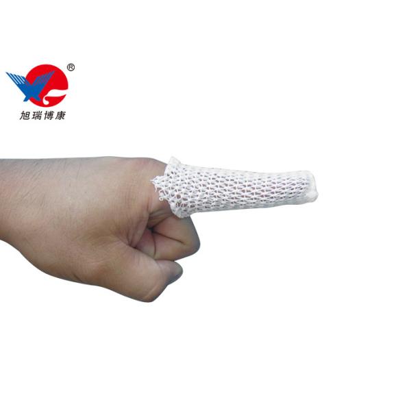 Washable First Aid Medical Equipment For Ankle , Medical Elastic Tubular Net Bandage