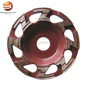 Форма 2 поделила на сегменты колеса чашки диаманта 105mm 180mm меля