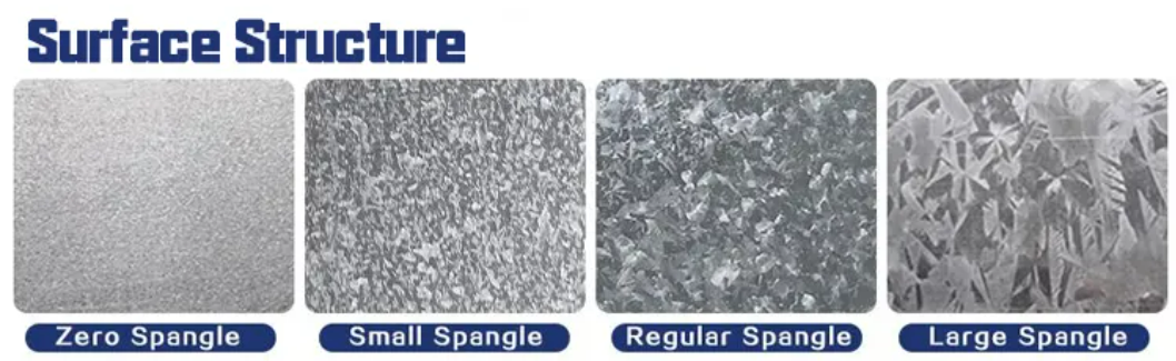 Hot Dipped Galvanized Steel Coil 3-10 Metric Ton Per Coil CGCC Small Spangle for Construction