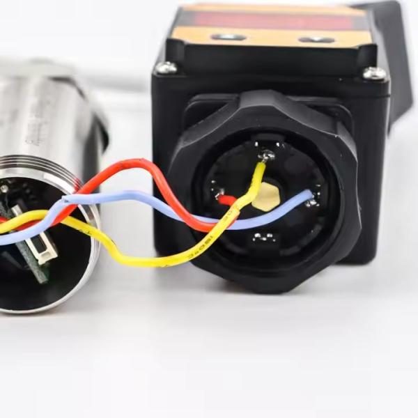 1/4 NPT Pressure Transmitter Water Pipe I2C Air Digital Pressure Sensor 4-20ma 0.1bar 100mbar 9-36VDC
