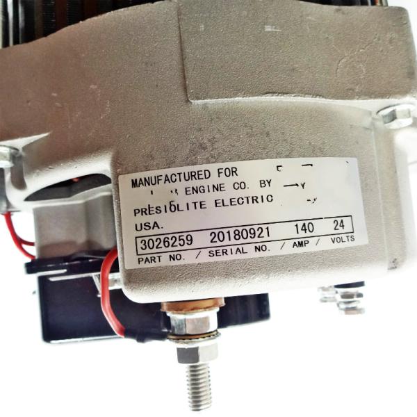 Cummins Generator Alternator 24V 100A QSK 3975140 3026259 Diesel Generator Spare Parts