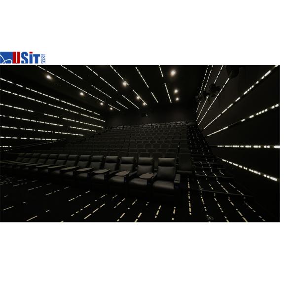 Genuine Leather Power Recliner Electric Sofa For Public Theater Cinema Project