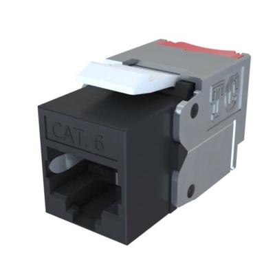 UTP CAT6 Keystone Jack Toolless RJ45 Socket 50u Inch Gold Plated