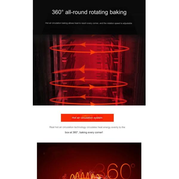 Industrial Bread Baking Oven with Wheat Flour Raw Material and 64/72 Tray Capacity