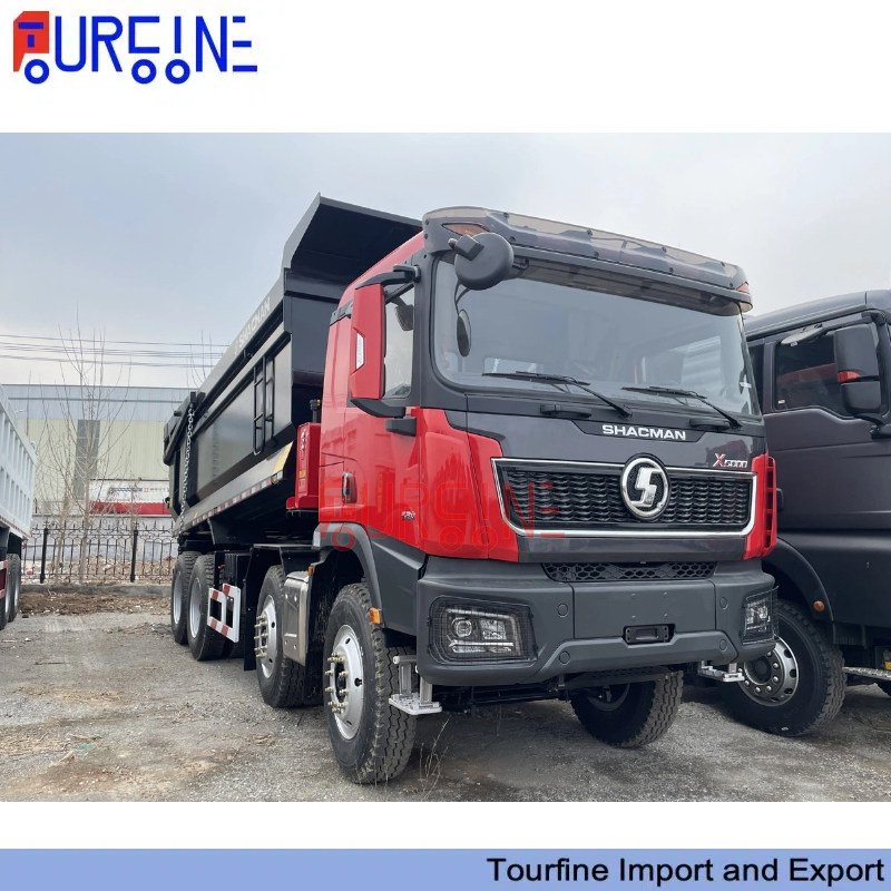 Shacman X5000 RHD LHD 8×4 U SHAPE 420HP Dump Truck Heavy Duty Construction And Mining Truck