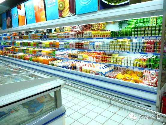Дисплей овоща и плода открытого охладителя Multideck воздуха супермаркета коммерчески
