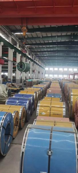ASTM DN Galvannealed Stainless Steel Coils Hot Colled 0.3mm Thickness