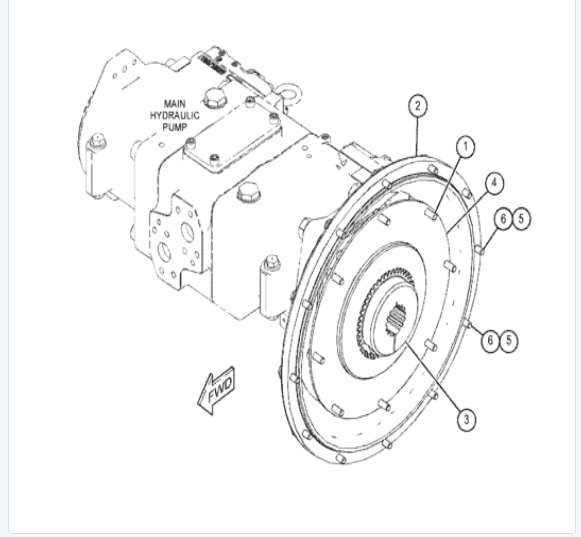 133-6907 насос гидравлического штосселя, гидронасос для экскаватора E330B E345