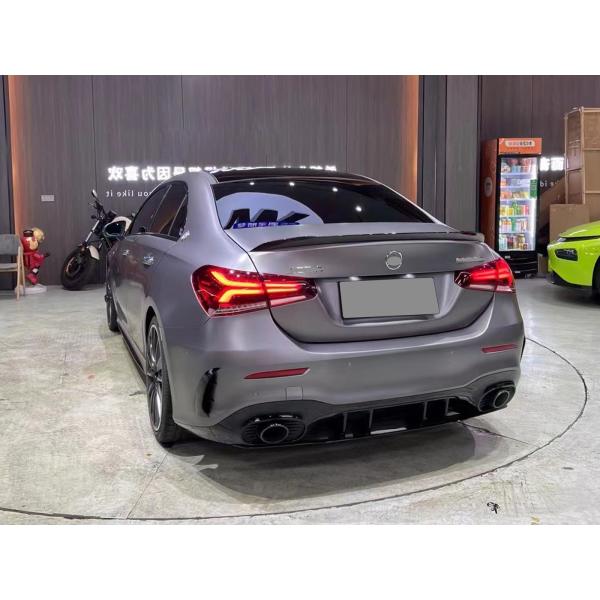 Unleash the Power of Your A Class W177-A45 Mercedes Benz Rear Body Kits with Tail Lip