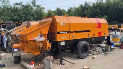 100-200m Refurbished Concrete Trailer Pump Trailer Line Pump 68000-7350kg