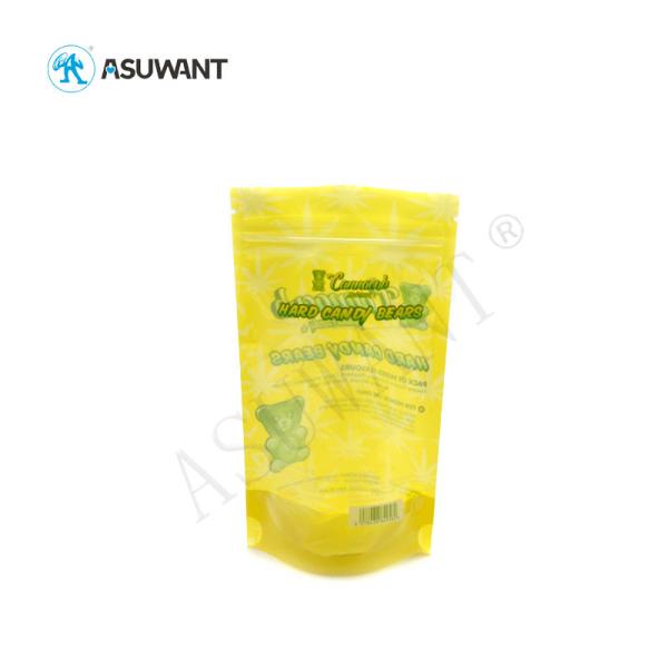 Colorful Printed Smell Proof Zipper Bags Vacuum Pouches Biodegradable For Liquid