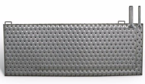 600L SS Pillow Plate Jacket Unitank Fermenter Without Deformation