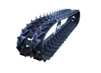Mini Robot Rubber Tracks With modificado para requisitos particulares rueda la anchura de 123m m