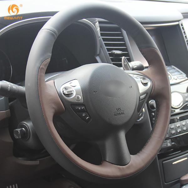 2012-2016 Nissan Juke Maxima Sentra SV Custom Hand Sewing Leather Steering Wheel Covers