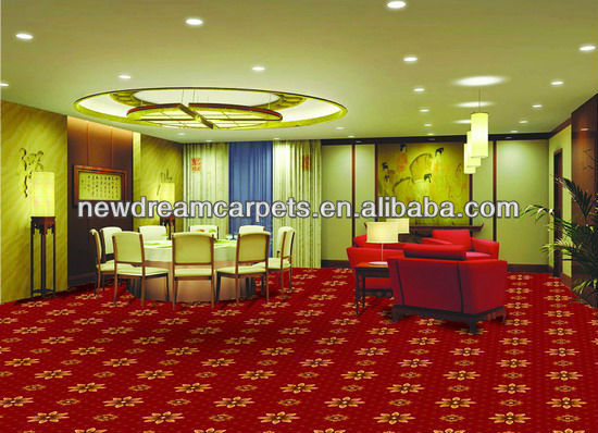 Foshan Wilton Hotel Carpet NDW-0012 Jacquard Style with 24/7 Service 86 0757-29323616
