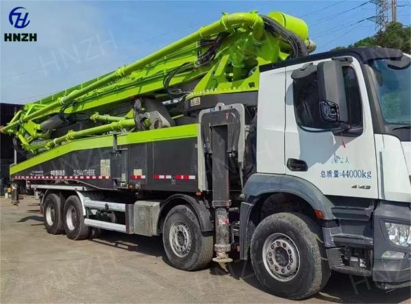2020 ZLJ5441THBBE 63X-7RZ Actros 4143 7 Section Boom Concrete Pump Truck Second Hand