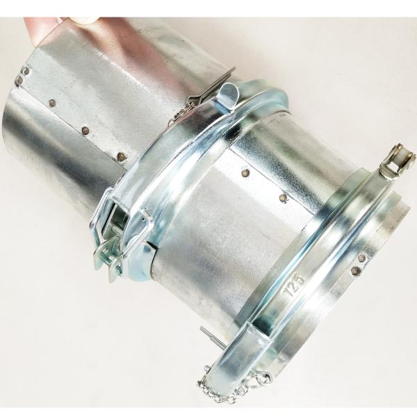 Круговой рычаг быстрого выпуска воздуховода 150mm гальванизированный струбциной для собрания пыли