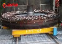 Long Distance Electric Transfer Cart , Towed Electric Transfer Cart With Emergency Stop