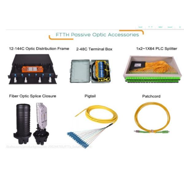 Pigtail SC UPC Optical Fiber Patch Cord Low Insertion Loss For Telecommunications