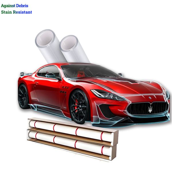 Self Healing PPF 7.5 mil Clear Paint Protection Film High Tensile Strength GLS75 Transparent TPU Anti Stain Hydrophobic Car Film