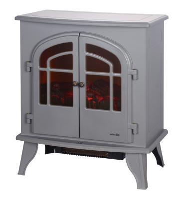 White Electric Wood Burner Fireplace TNP-2008S-C2 With CE Certificate