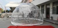 Tenda de bolhas inflável transparente de exterior comercial personalizada