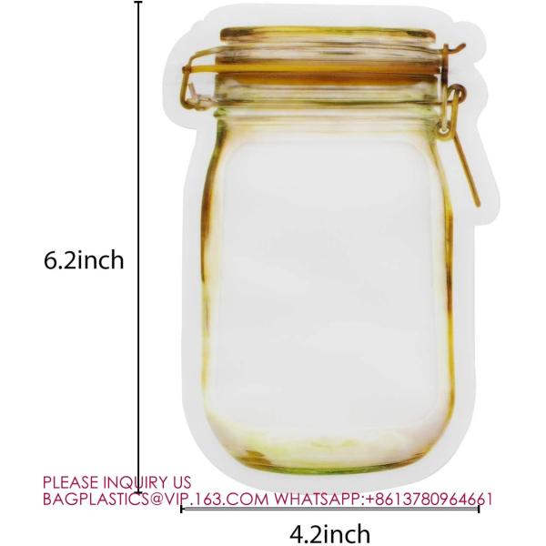 Reusable Airtight Seal Food Storage Bags Leak-Proof Saver Bags Travel Camping And Kids