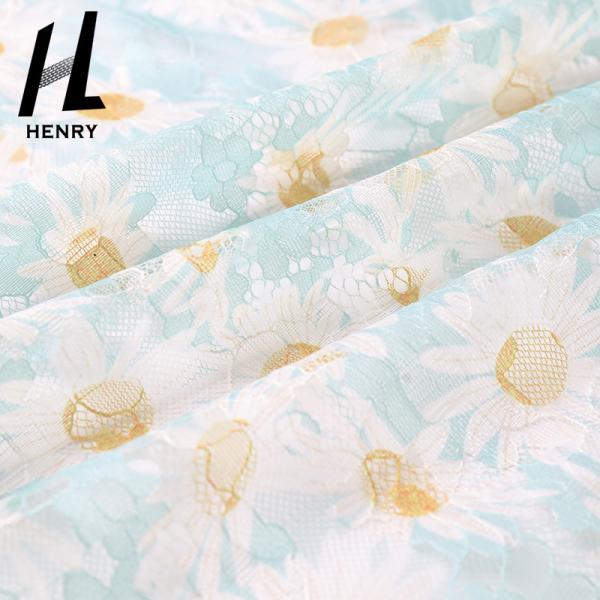 Light Weight Knitted Mesh Soft Tulle Fabric For Ladies Clothing